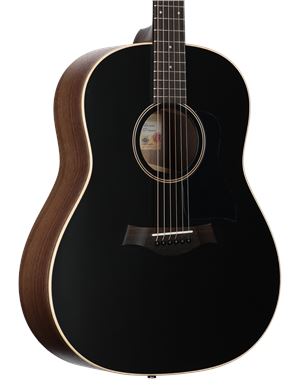 Taylor AD17 American Dream Series Grand Pacific Blacktop with Aerocase Body Angled View